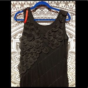 ♥️KAYAMIGA♥️ Beautiful Black Flapper Dress! NWT!💗